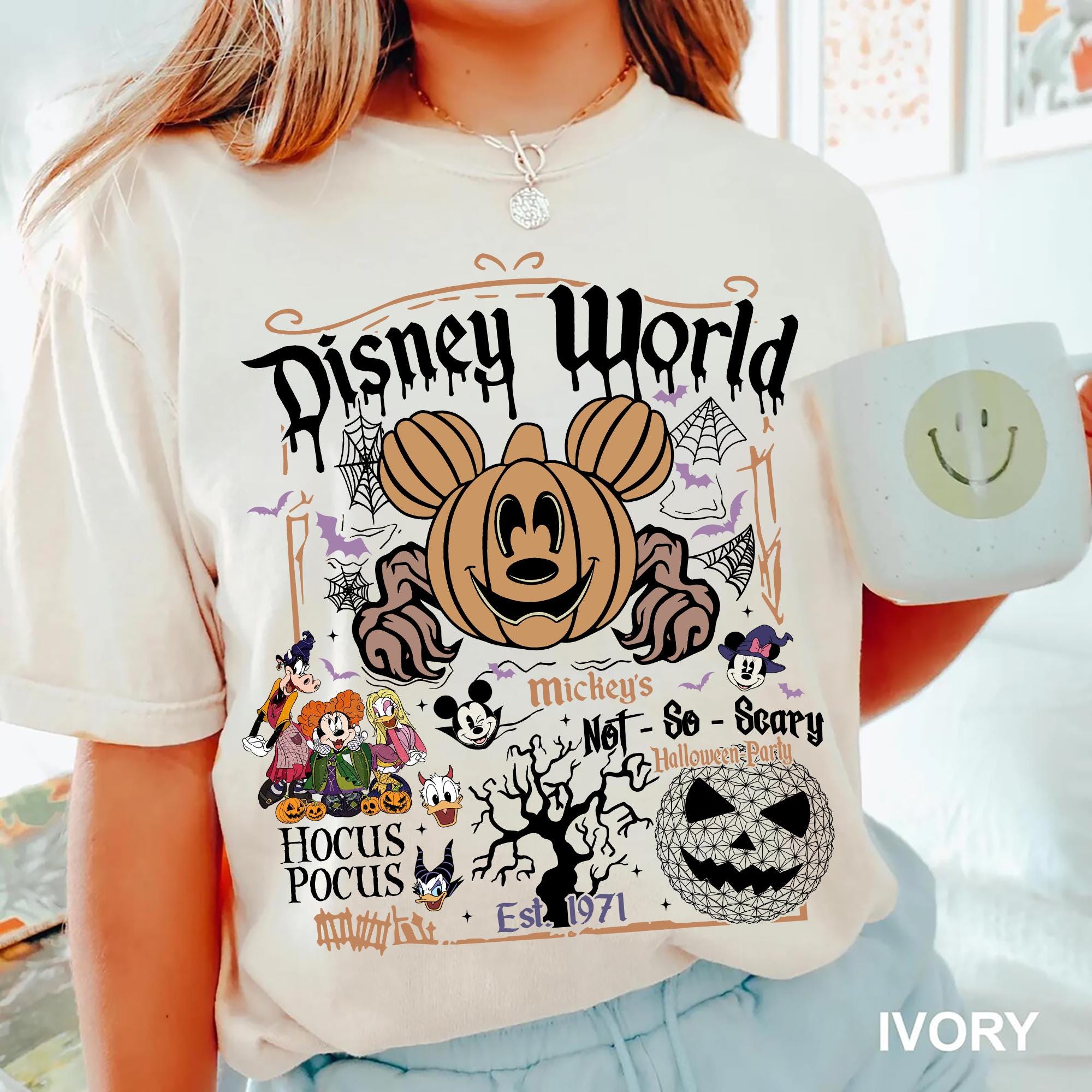 ヴィンテージ ディズニー ハロウィン シャツ ミッキーのそれほど怖く 