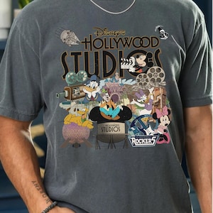 Disney Hollywood Studios Shirt, Retro Disney Hollywood Studios Trip Tee, Hollywood Studios Disney Family Vacation Shirt, Disney Trip T-shirt