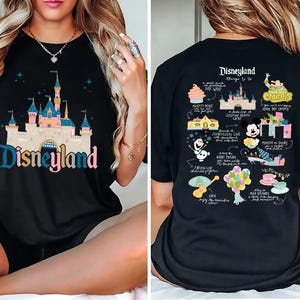 Disneyland Trip Things To Do T-Shirt, Disneyland Trip Shirt, Disneyworld Shirt, Disney Tshirt Gift, Mickey and Friends Family Matching Tee