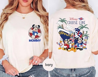 Aangepaste Disney Cruise Shirt 2026 familie bijpassende vakantie T-shirt gepersonaliseerde Disney reis shirt Mickey en vrienden Cruise Line T-shirt cadeau