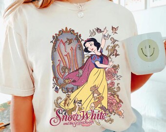 70s Snow White and the Seven Dwarfs Dopey Vintage Raglan T-shirt