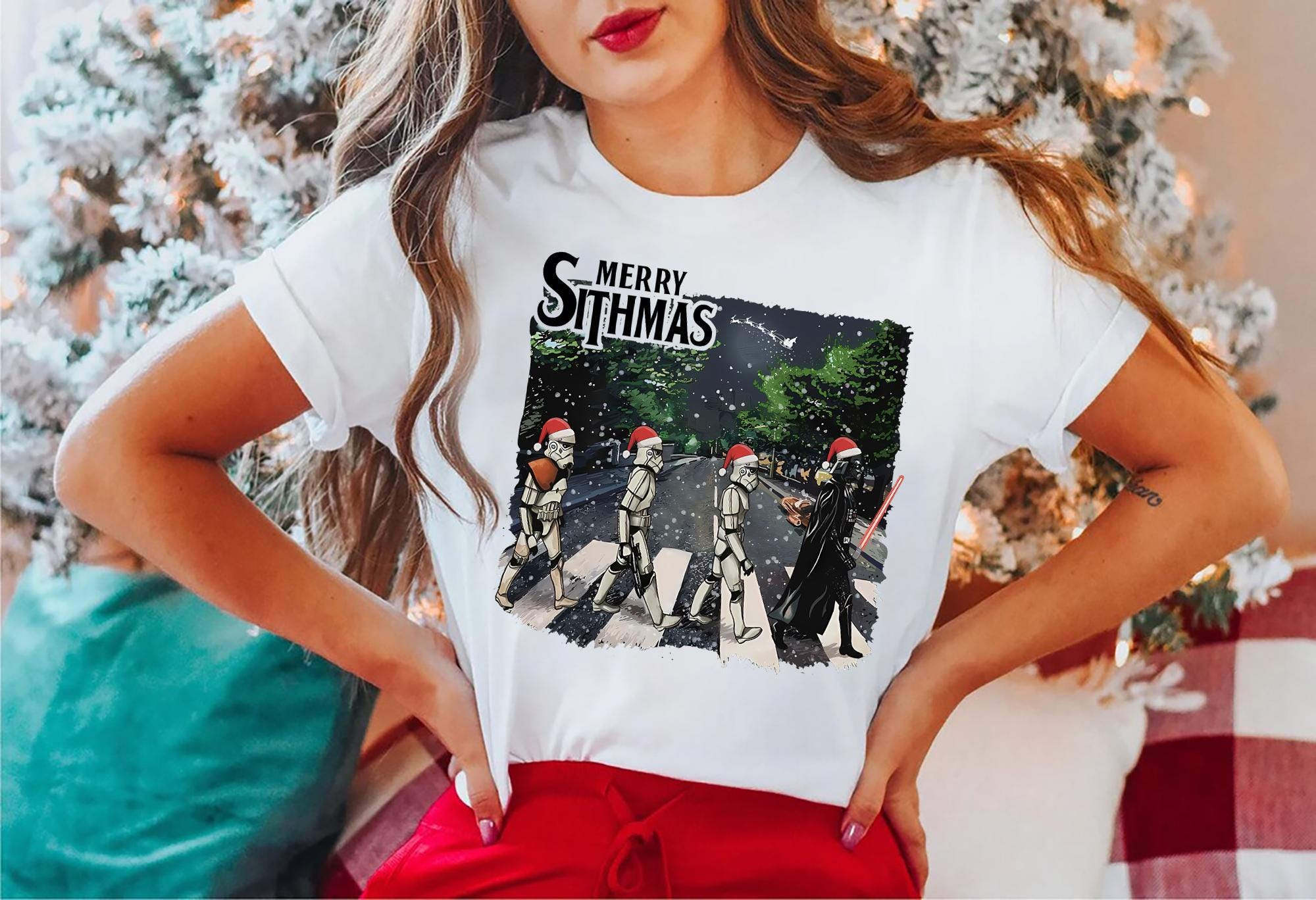 スターウォーズ クリスマス シャツ メリーシスマス ダースベイダー 
