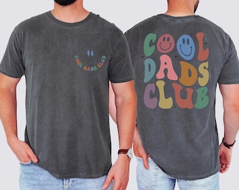 Camiseta Cool Dads Club, camiseta retro para papá, colores cómodos, regalo divertido para papá, regalo del Día del Padre, camiseta Cool Dad Club, camiseta a juego para papá, la mejor camiseta para papá