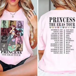 Best Disney Princess Ariel sweatshirt from The Eras Tour, ideal for Disney and princess lovers.