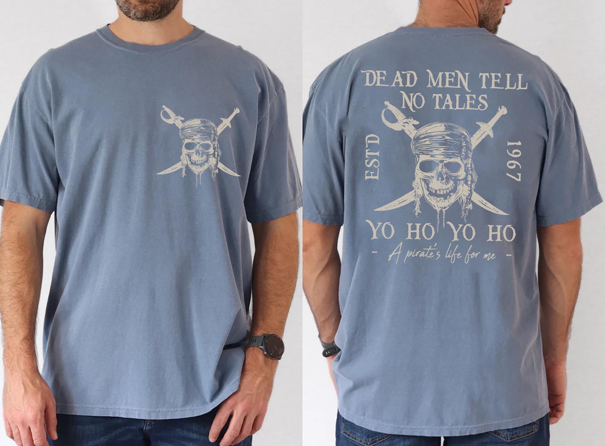 Pirates of the Caribbean Dead Men Tell No Tales Comfort Colors 