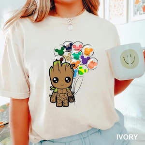 Baby Groot Shirt Mickey Ears Tee Disney Guardians Of The Galaxy Shirt Cute Groot Disney Trip Shirt Matching Family Disney World Tee
