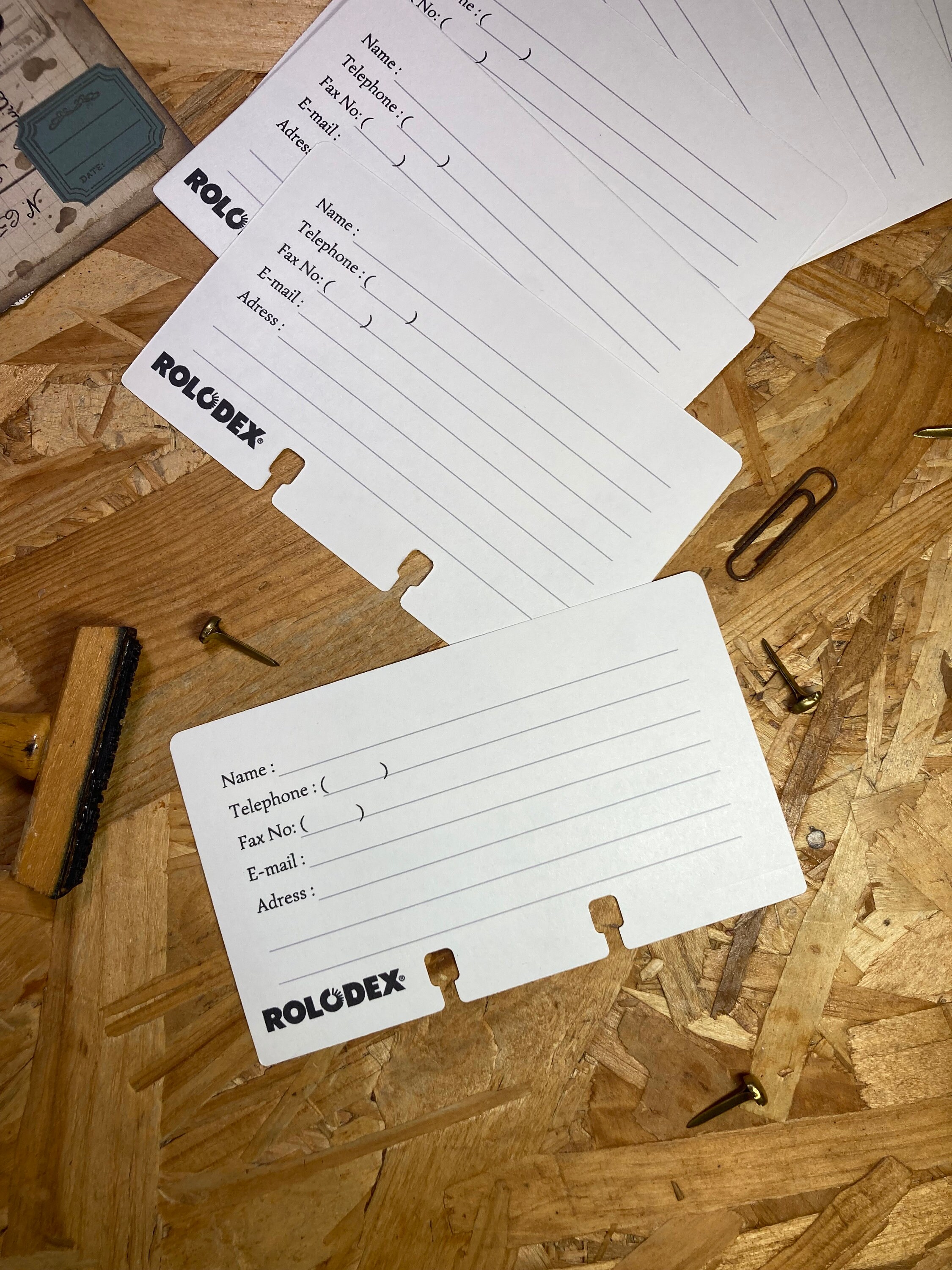 thumbnail interactive-video image 1 of Rolodex Refill Cards 3x5, Assorted Colors - 100 Pack - Colored Index Cards For Rolodex Systems Contact Info Organization 1 of 10