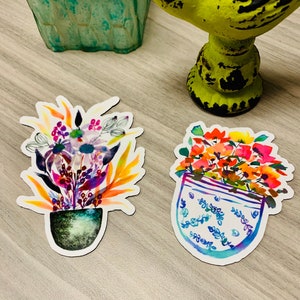 Floraler Kühlschrankmagnet