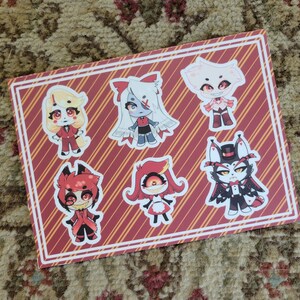 Hazbin Hotel Staff Sticker Sheet
