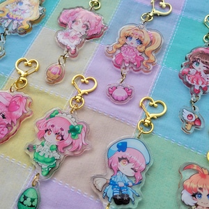 Magical Girl Acrylic Keychains