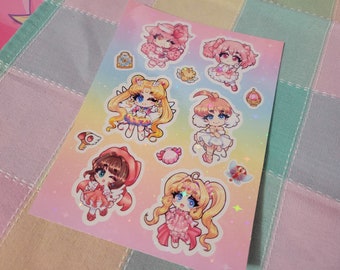 Magical Girl Sticker Sheet