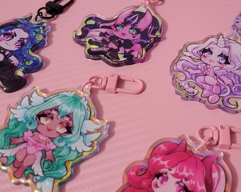 Monster OC Acrylic Charms