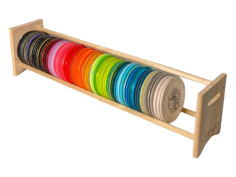 Disc Golf Storage Rack 1 Level FREE SHIPPING Etsy
