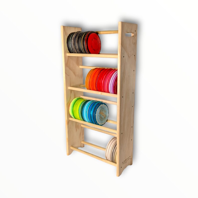 Disc Golf Storage Rack 4 Levels FREE SHIPPING Etsy