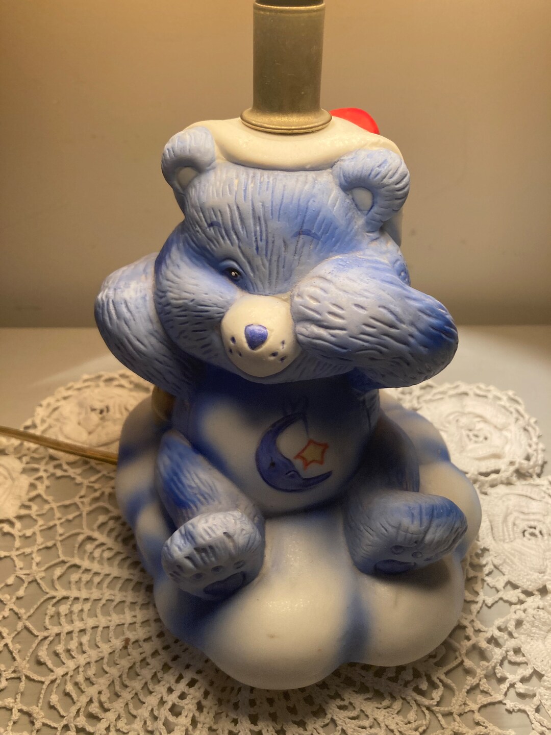 Vintage Care Bear Lamp Teddy Bear Lamp Gift for Child Gift for Etsy