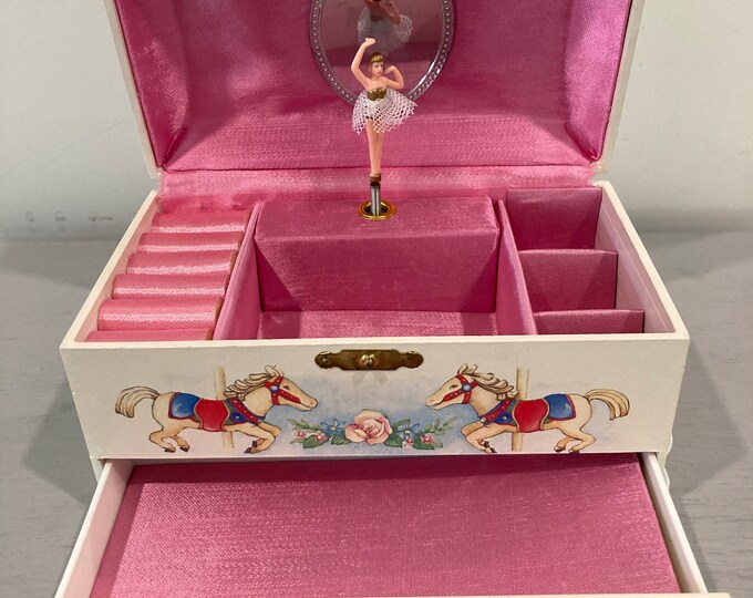Vintage Musical Ballerina Jewelry Box Gunther Mele Jewelry Box