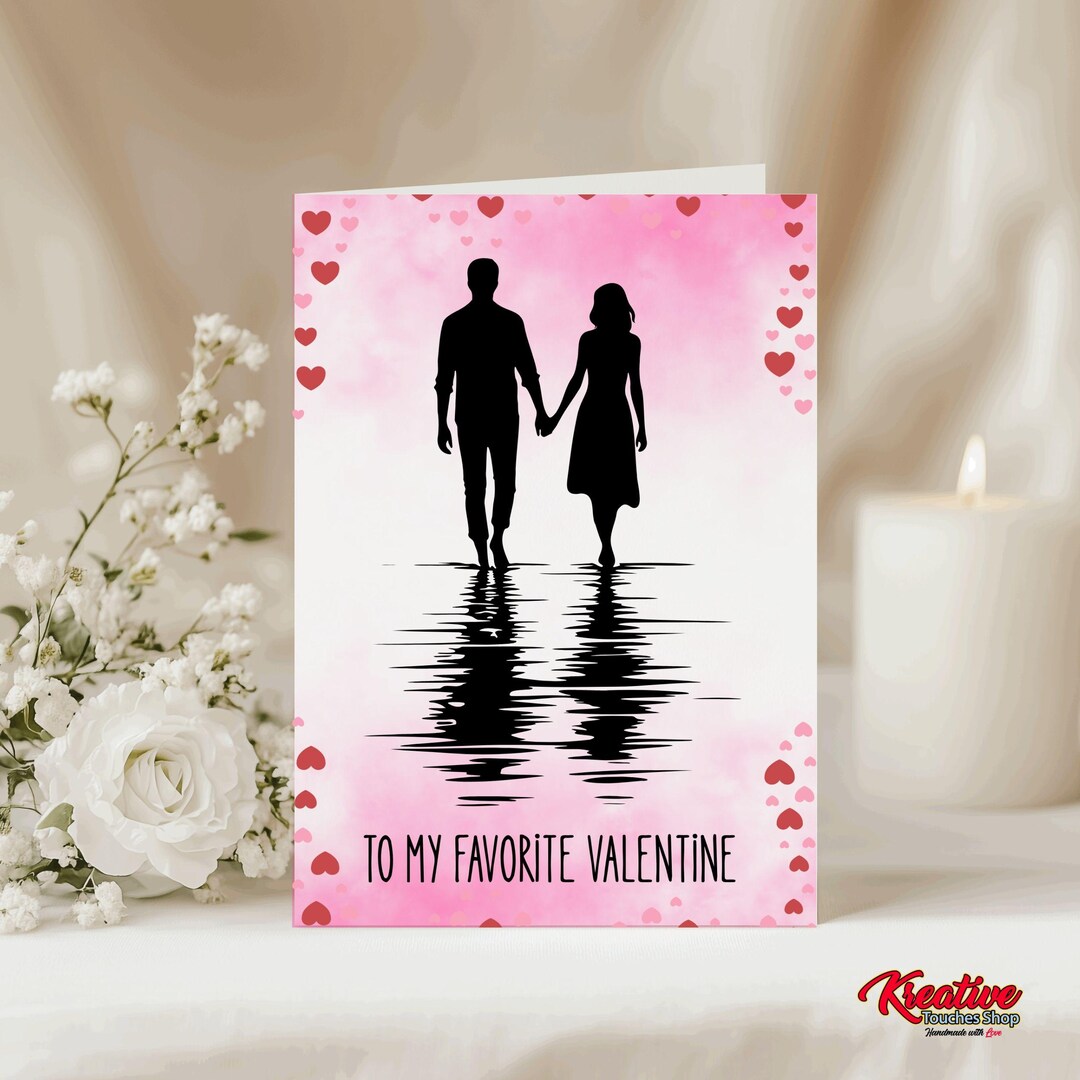 Personalized Romantic Valentine’s Day Card for Significant Other - Etsy