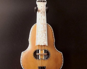 IN STOCK Handmade Cretan Violin Lyra Proffesional Model|Greek Traditional Instrument Made in Αrtistic Luthiery