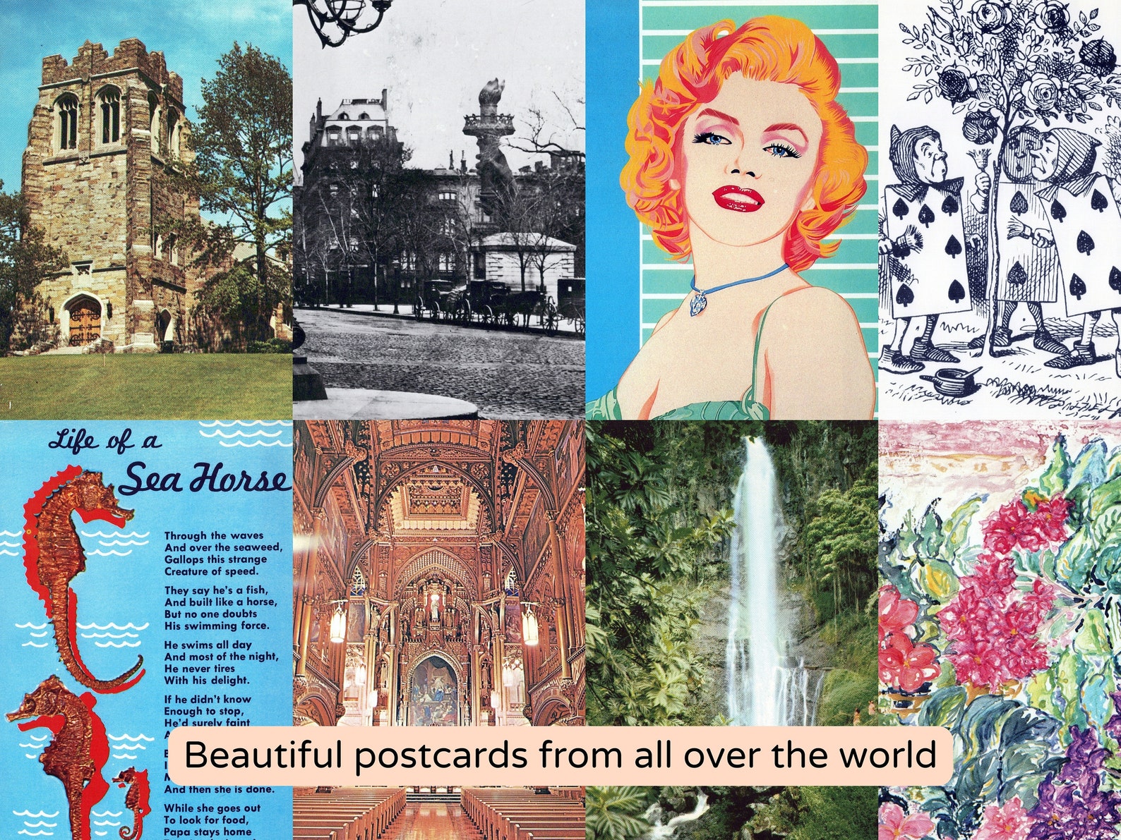 30 Vintage Unused Postcards. All Unstamped and Perfect for Etsy