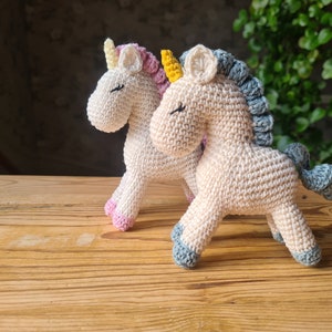 Den lilla enhörningen -Juni- swedish crochet pattern