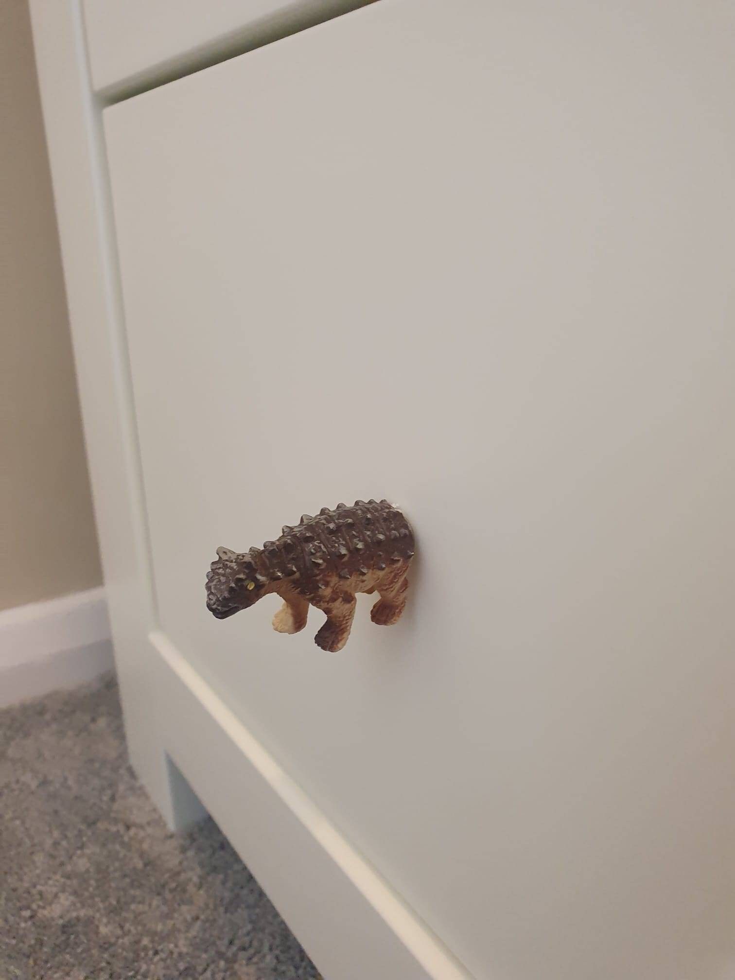 1 Dinosaur Drawer Handle. Dinosaur Drawer Knob. Dinosaur Etsy