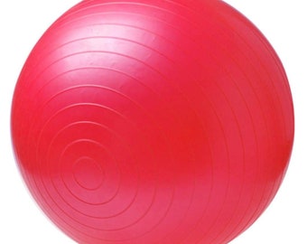 BESPORTBLE Yoga Ball Cover Balance Birthing Sitting Ball Chair Cover Protector Pilates Ball Carry Bag Wraps Slipcover for Gym Home Office 55CM Beige