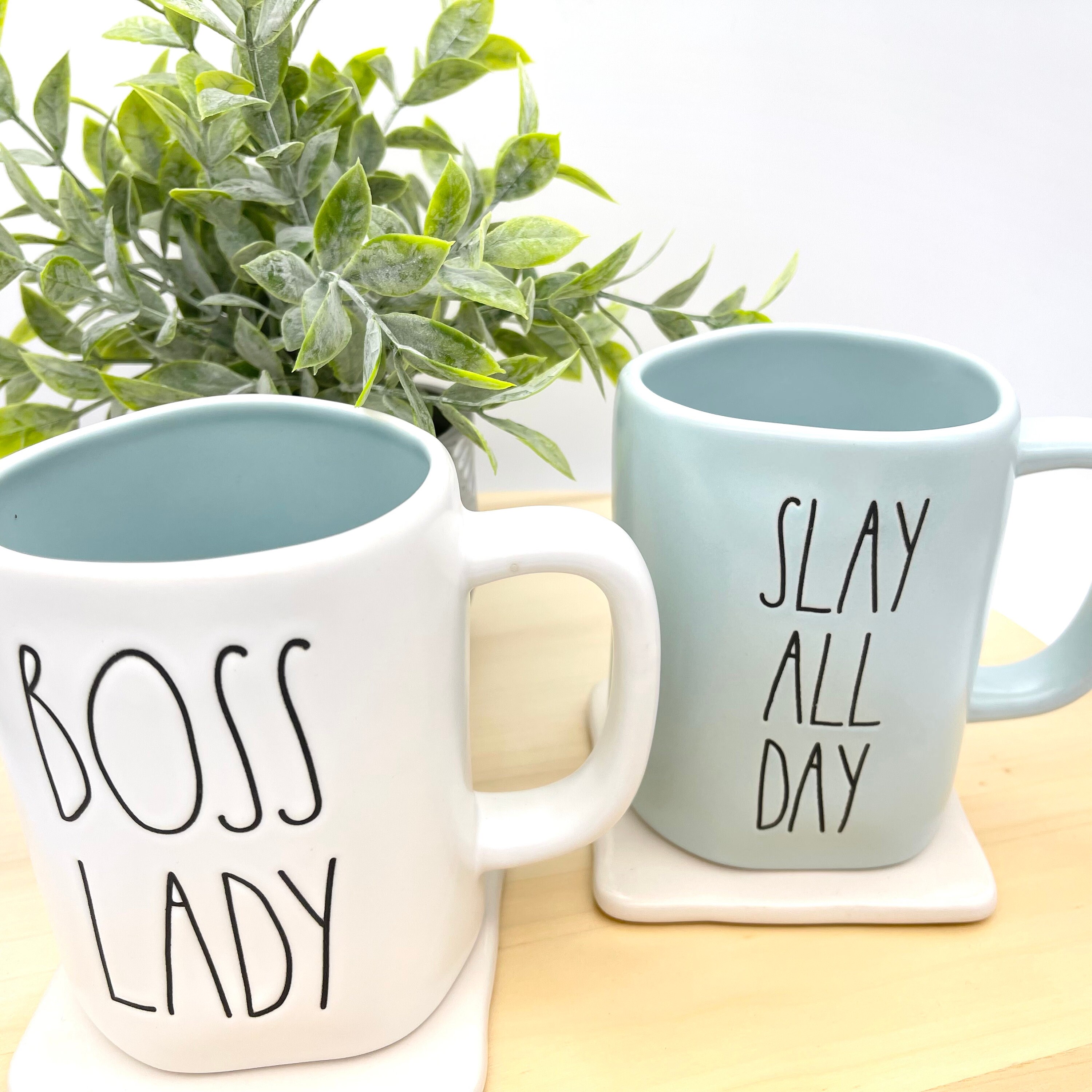 Rae Dunn Boss Lady Tasse Rae Dunn Slay All Day Becher Boss Etsy