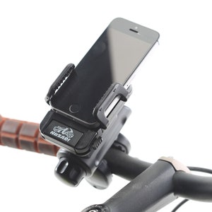 sincetop Bike Phone Mount,Mountain Bicycle Stem Cell Phone Holder,Universal  Aluminum Handlebar Phone Clamp,Cycling Mobile Phone Clip,MTB/Road Bike