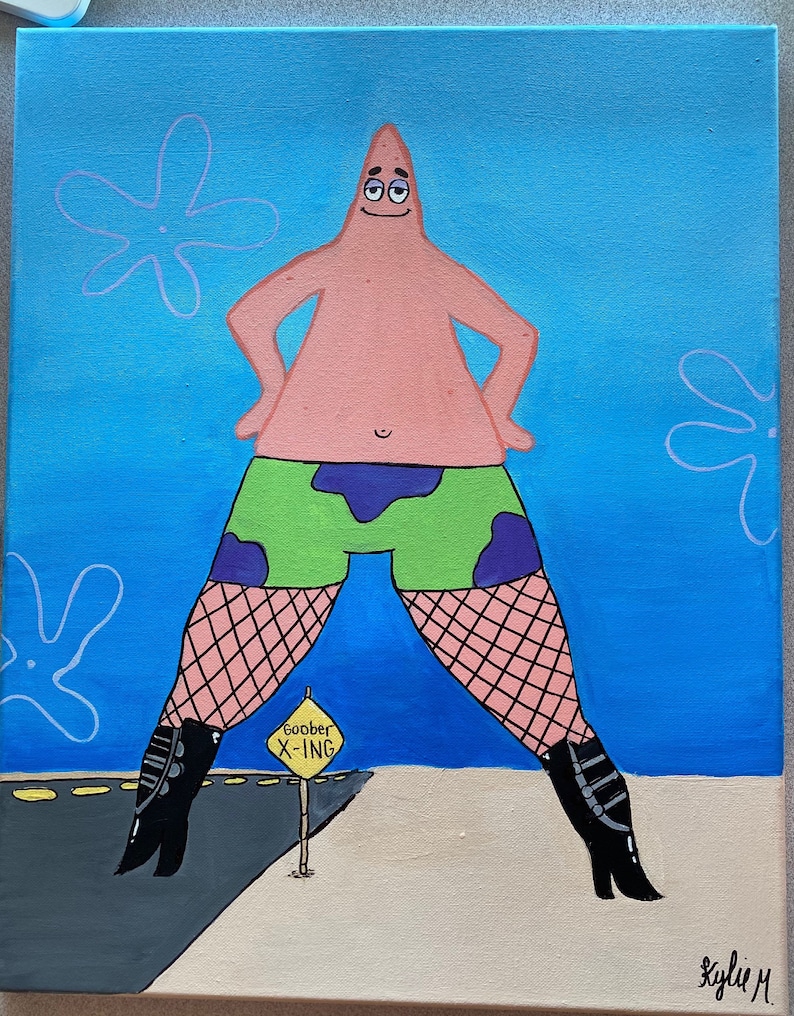 Patrick Star in Etsy