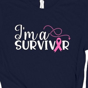 Breast Cancer Survivor Shirt: Pink Ribbon Awareness Tee