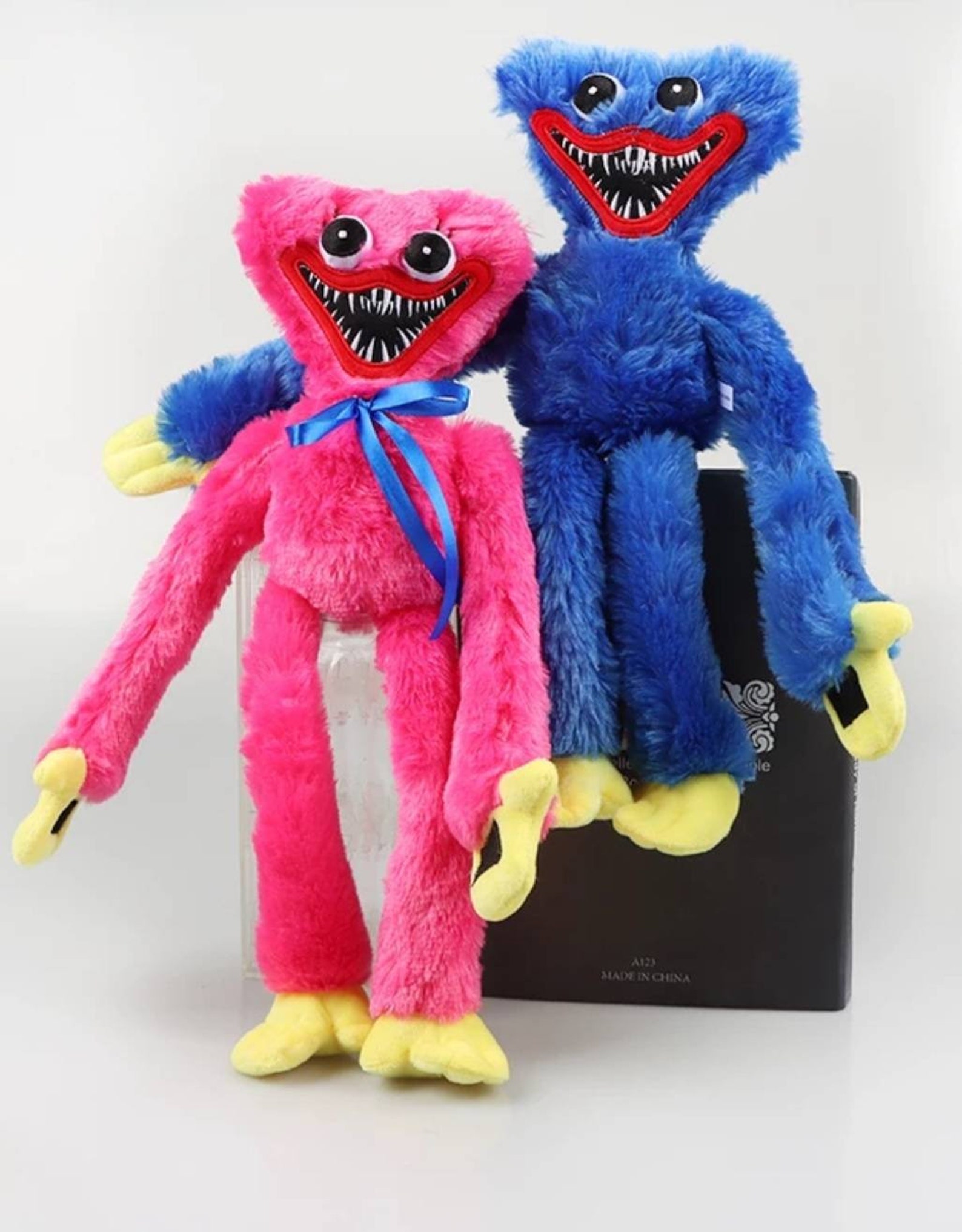 Huggy Wuggy Kissy Missy Plush 15 Inch Toy Poppy Playtime Game Etsy Canada