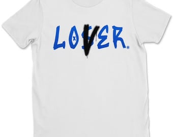 graphic tees blue black white