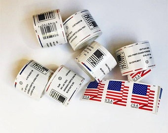 Flag 2018 Roll Stamps - Perfect for Collections, Invitations, Weddings, Marketing Strategies, and Beyond!