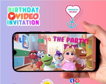 Muppet Babies Video Invitation