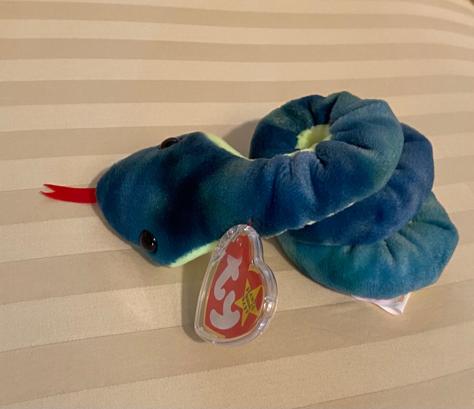 HISSY the Snake 1997 Original Beanie Baby Etsy