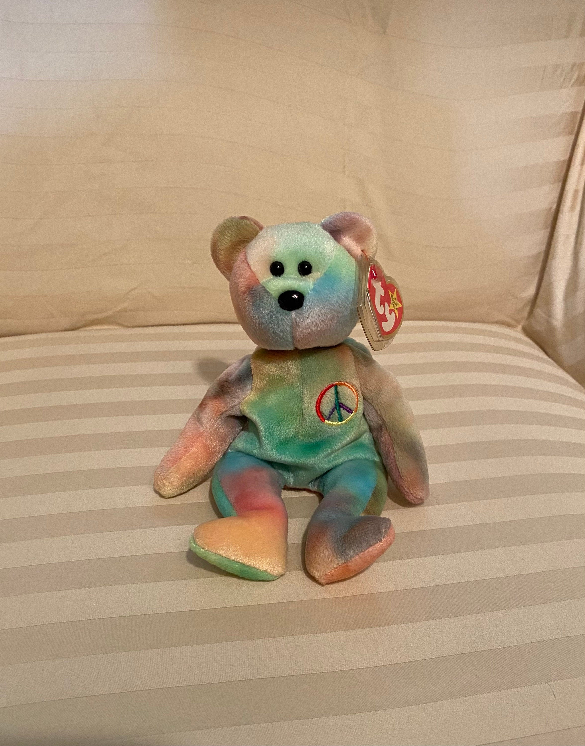 PEACE 1996 Original Beanie Baby Etsy