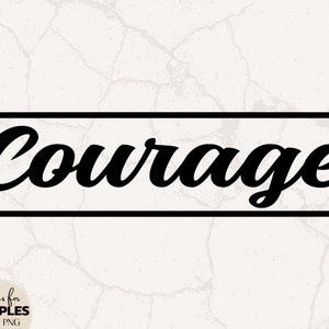 Moed SVG | Christelijke SVG | Avontuur SVG