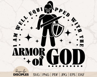 Armor Of God SVG | Bible Verse SVG | Children's Bible Verse SVG | Christian Kids Shirt | Christian Sublimation | Christian svg | Jesus svg