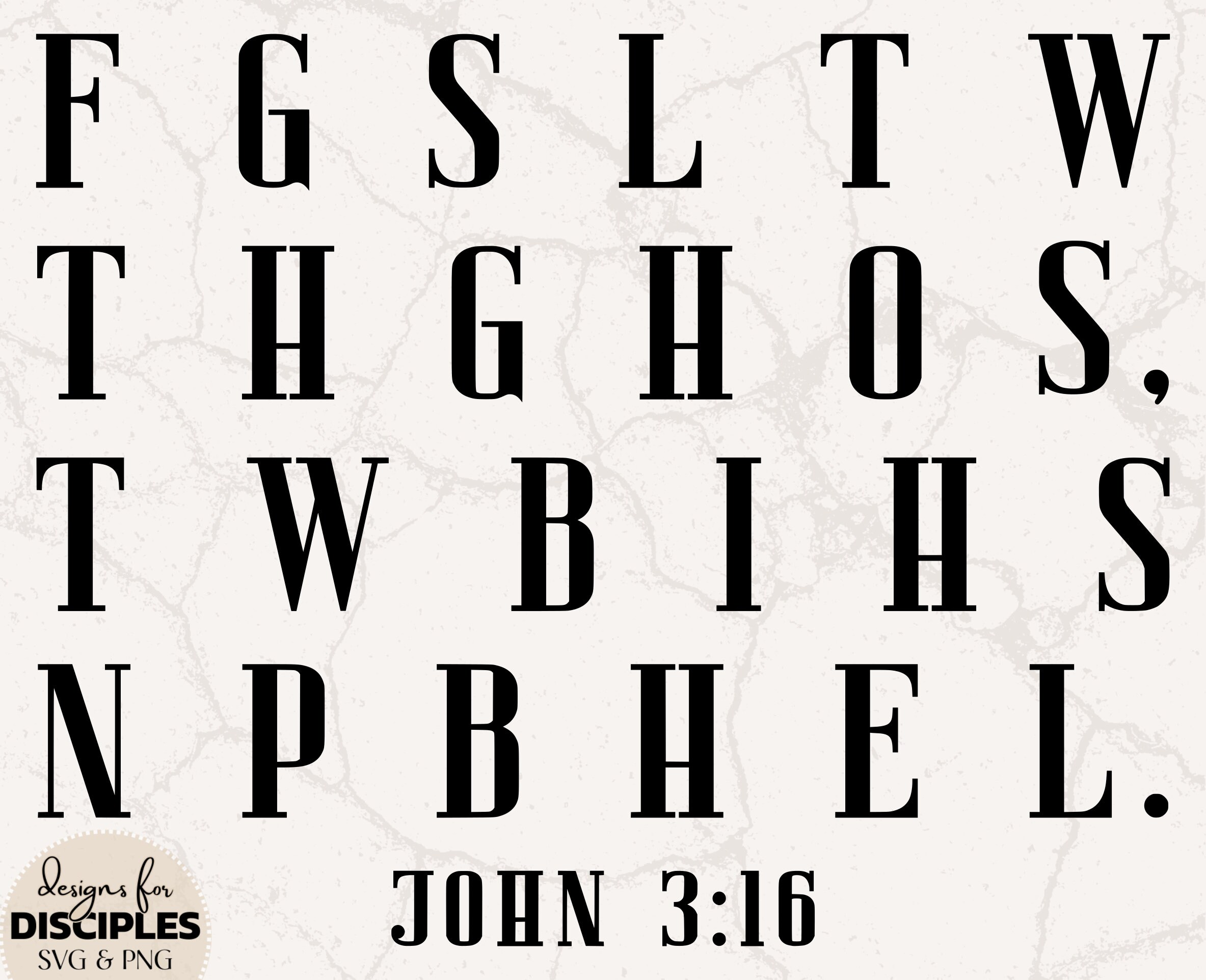 John 3:16 SVG | Memory Verse SVG | Christian Kids SVG | Cute Bible ...