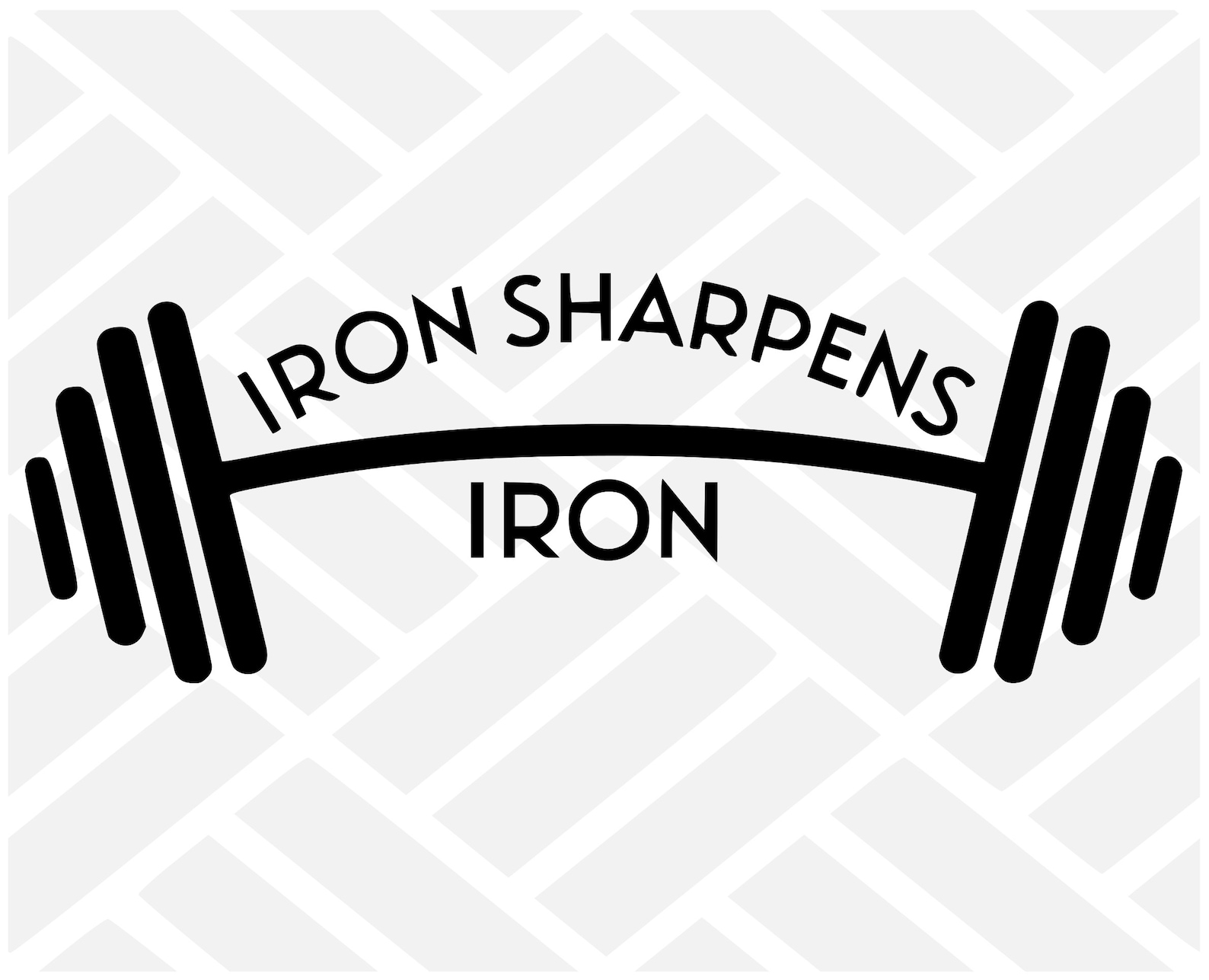 Barbell Iron Sharpens Iron Svg Barbell Svg Iron Sharpens | Etsy