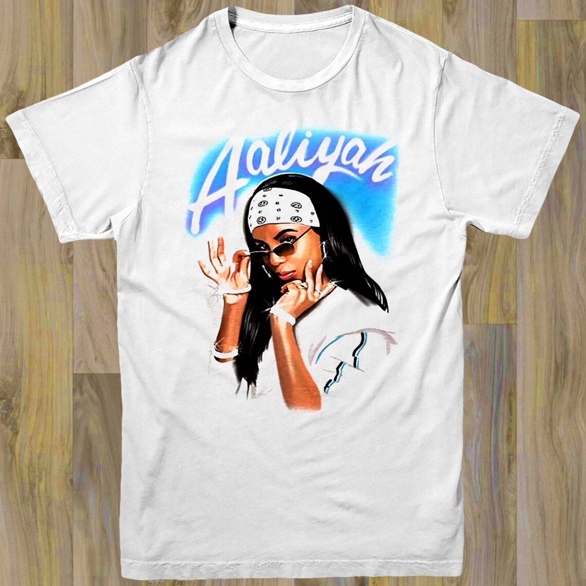 Aaliyah Band Tee T Shirt S-XL Retro Vintage Design Hip Hop | Etsy