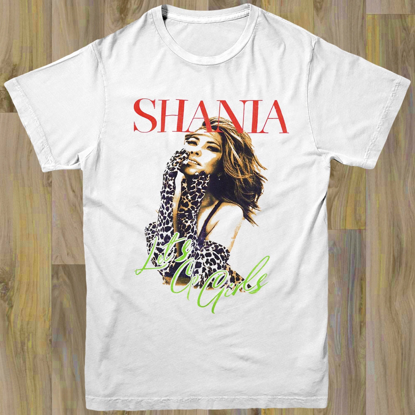 Shania Twain Band Tee T Shirt SXL Retro Vintage Design Hip Etsy
