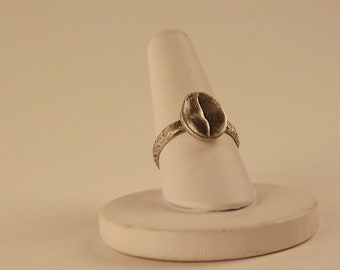Sterling Silver Coffee Bean Ring