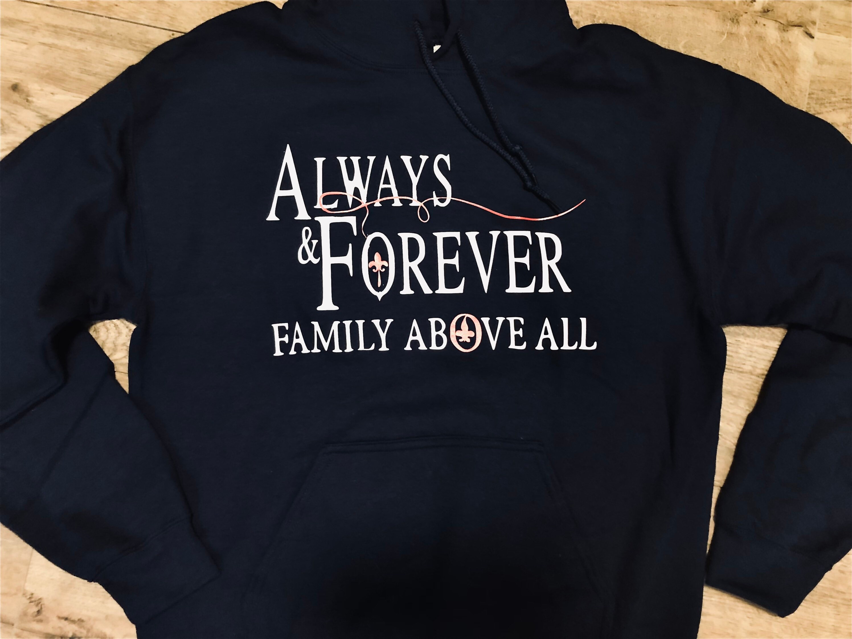 Always and forever the originals hoodie new arrivals