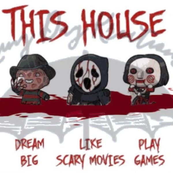 In this House we- Horror movie  (Digital Image)