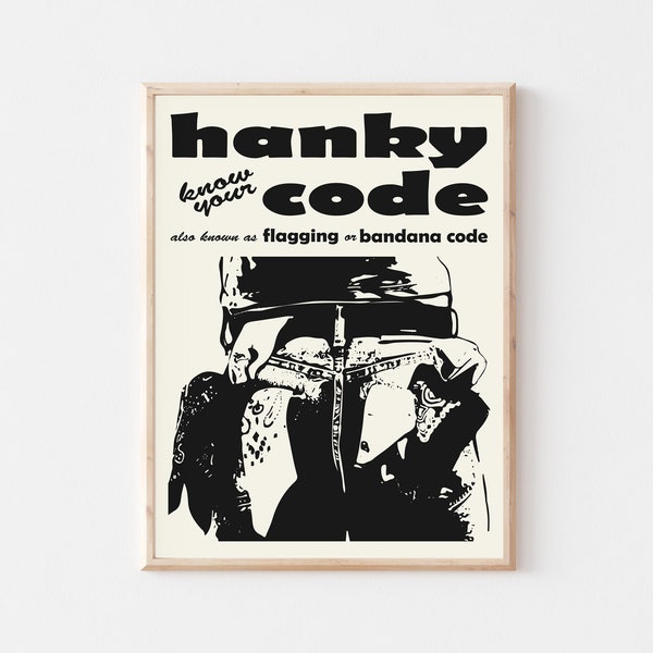 Hanky Code Etsy