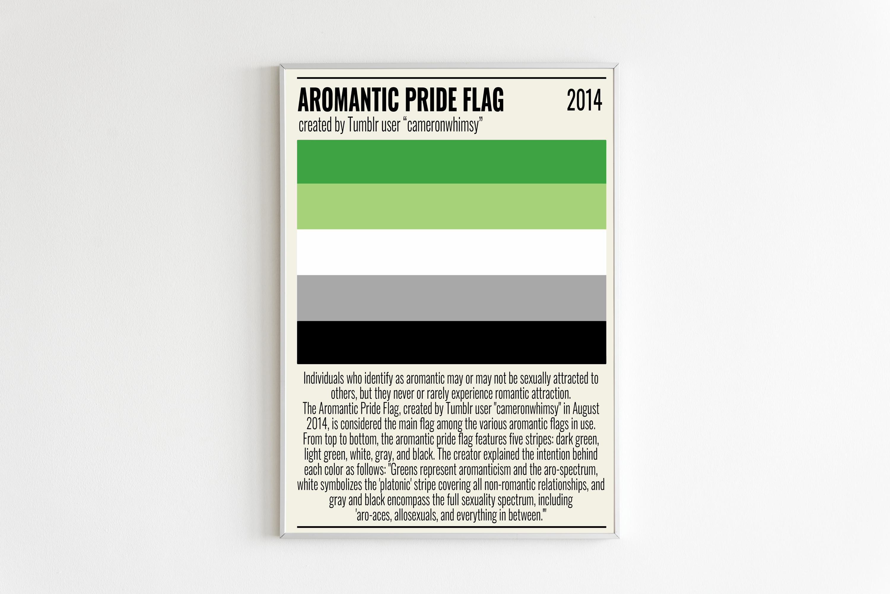Aromantic Flag - Etsy
