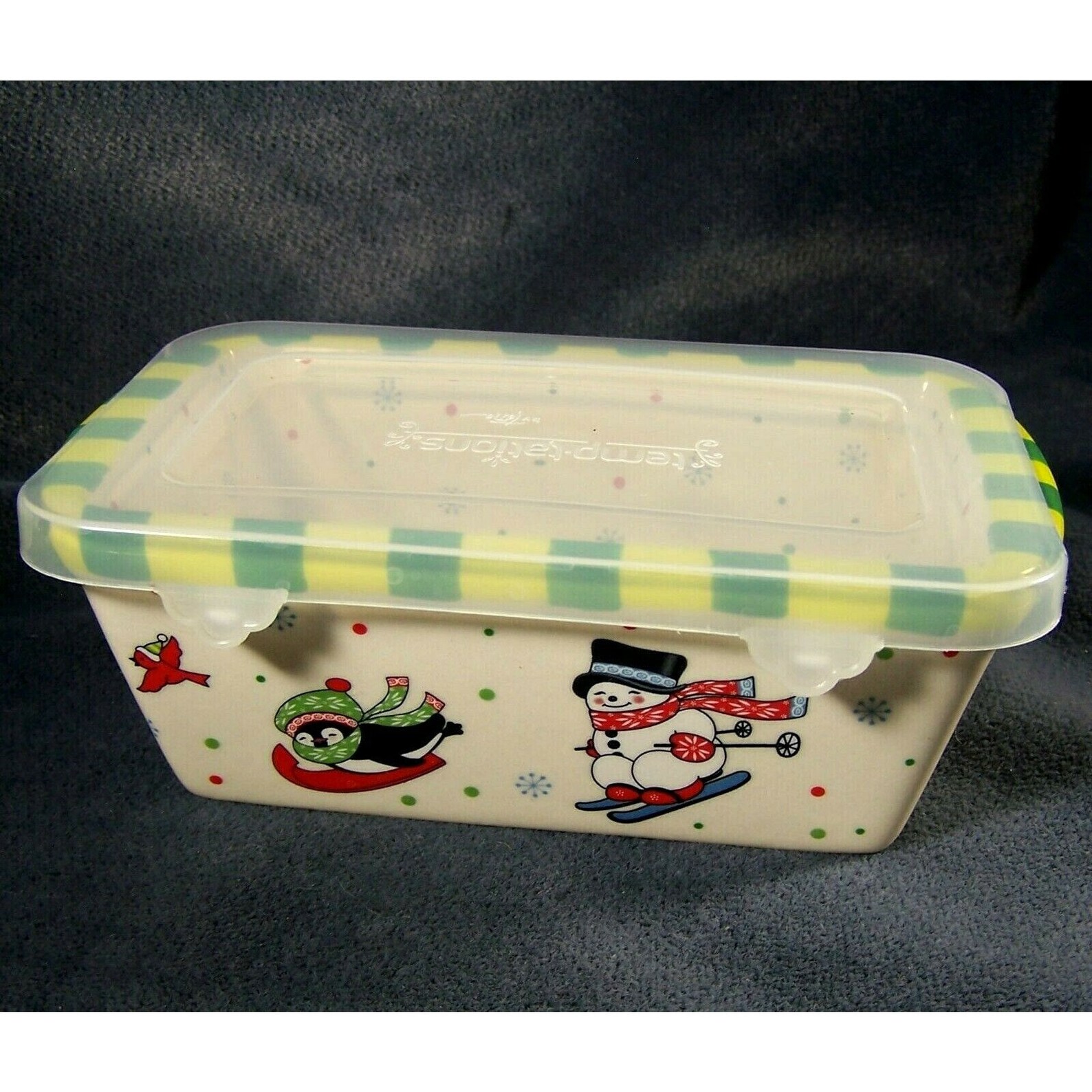 Temptations Ovenware by Tara 12 Oz Mini Loaf Pan With Lid Etsy