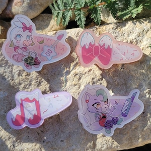Glamrock Gal&#39;s Hairclips
