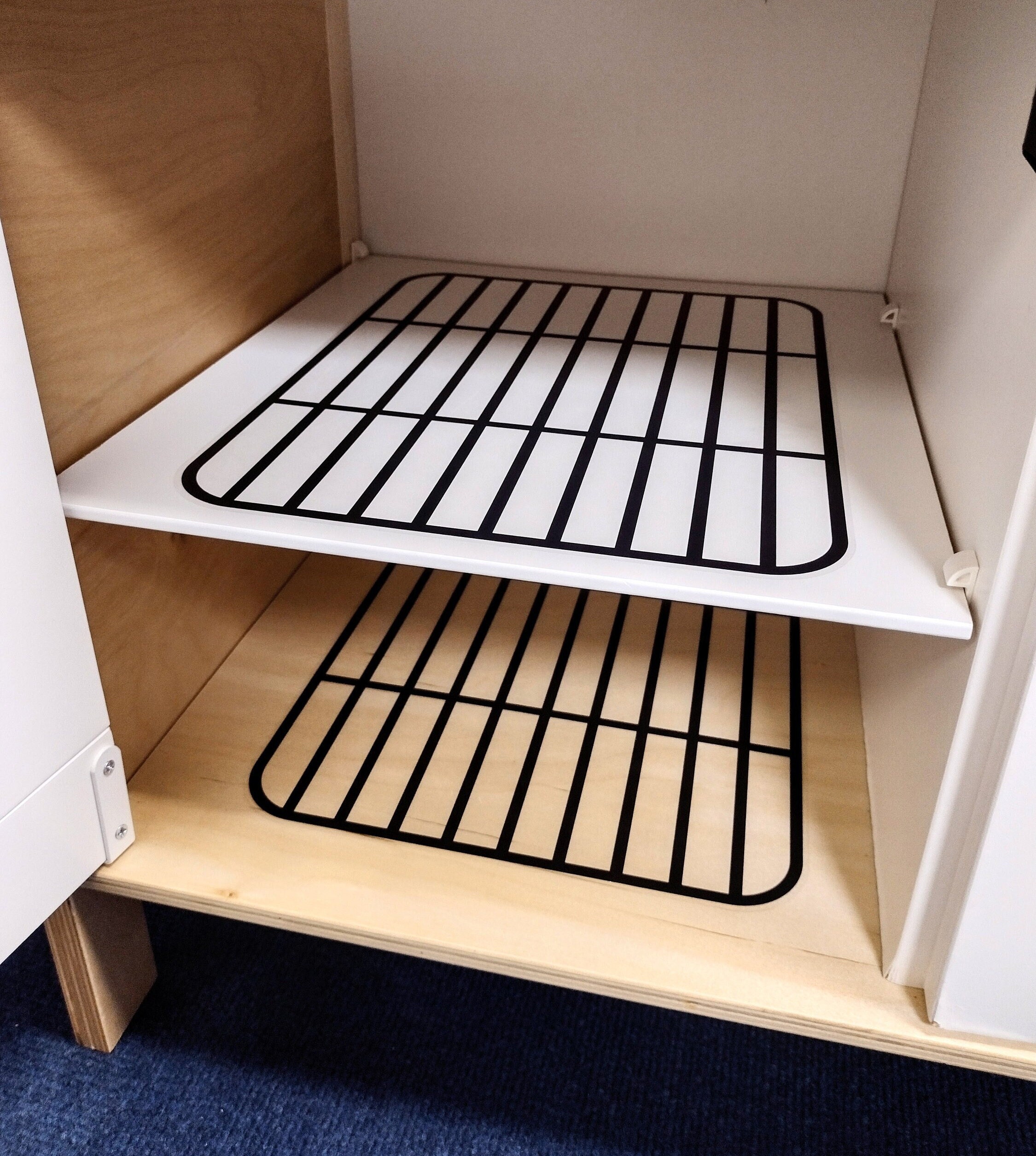 DUKTIG GRILL Oven Rack Sticker Twin Pack IKEA Play Mud Kitchen Decal Diy Kitchen Upgrade Design Upcycle Makeover